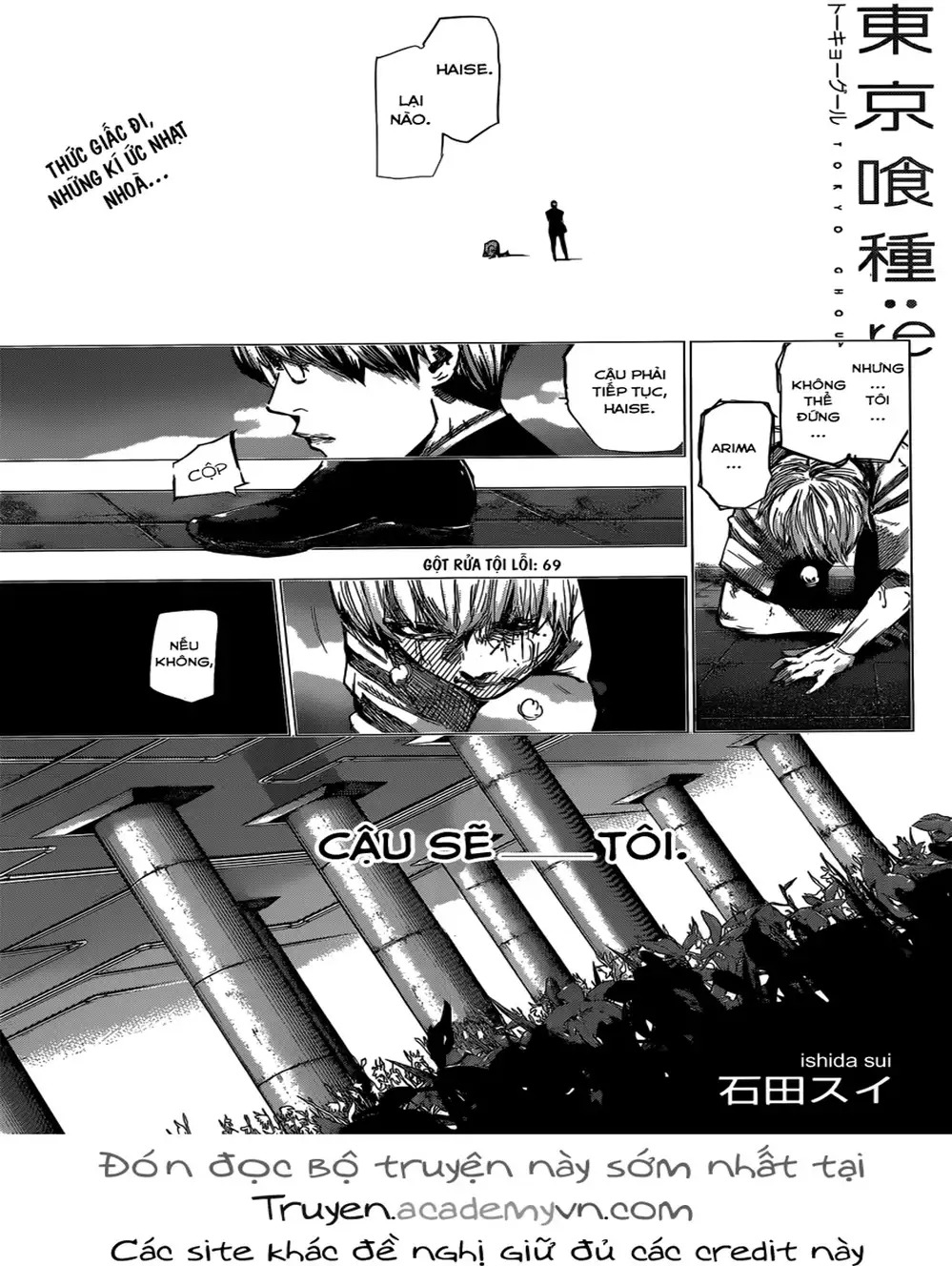 Truyện Tranh Ngạ Quỷ Tokyo - Tokyo Ghoul: Re trang 2