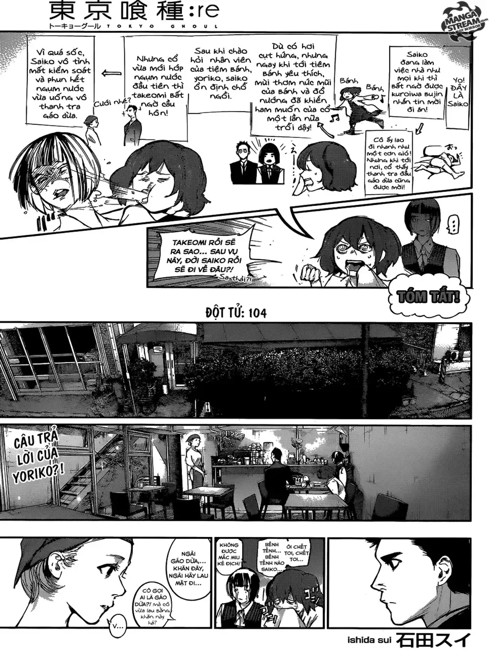 Truyện Tranh Ngạ Quỷ Tokyo - Tokyo Ghoul: Re trang 2