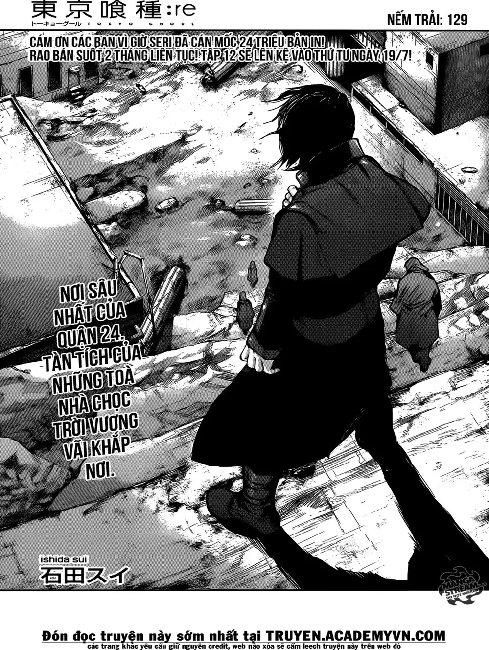 Truyện Tranh Ngạ Quỷ Tokyo - Tokyo Ghoul: Re trang 2