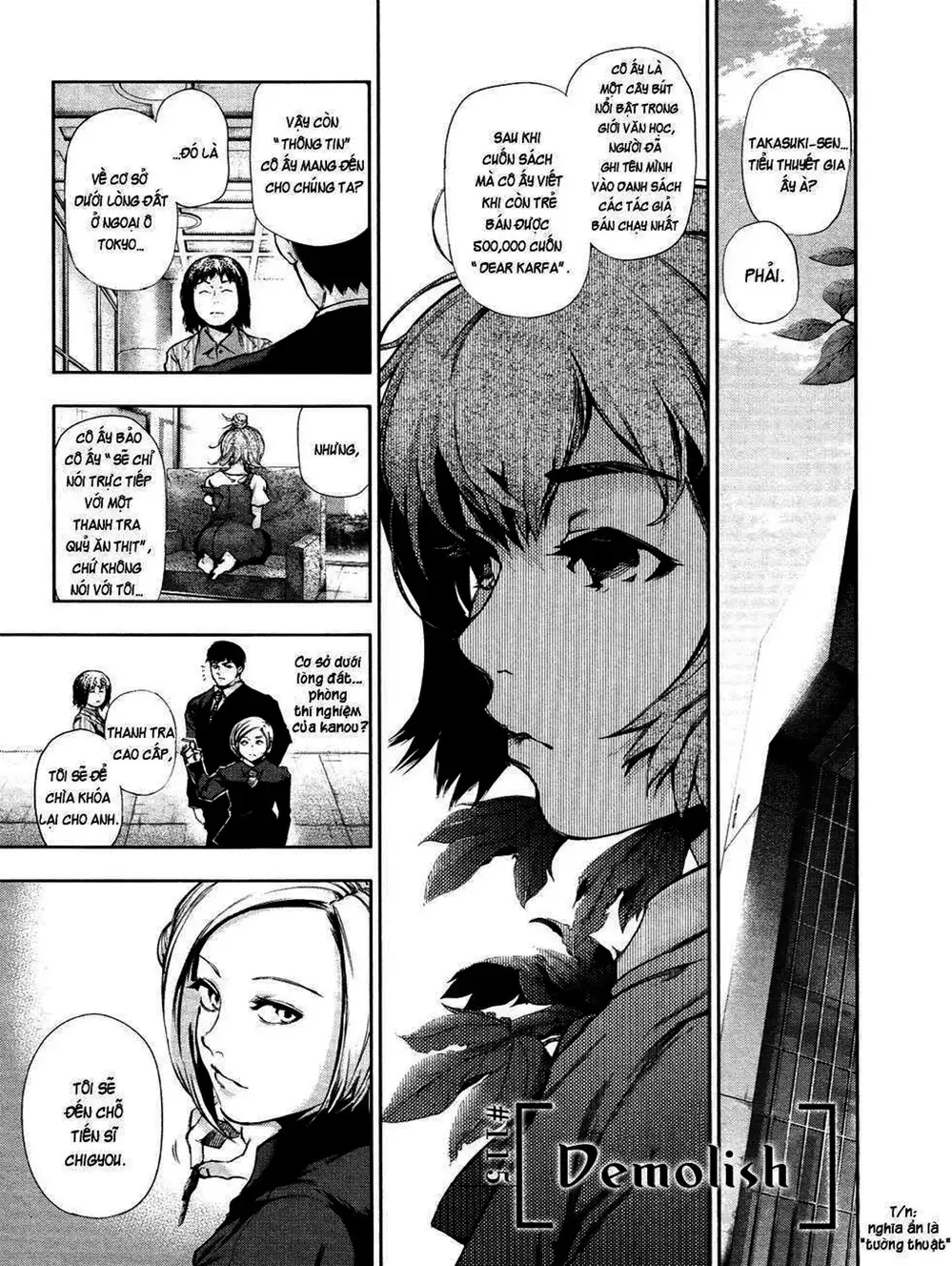 Truyện Tranh Ngạ Quỷ Tokyo - Tokyo Ghoul trang 2