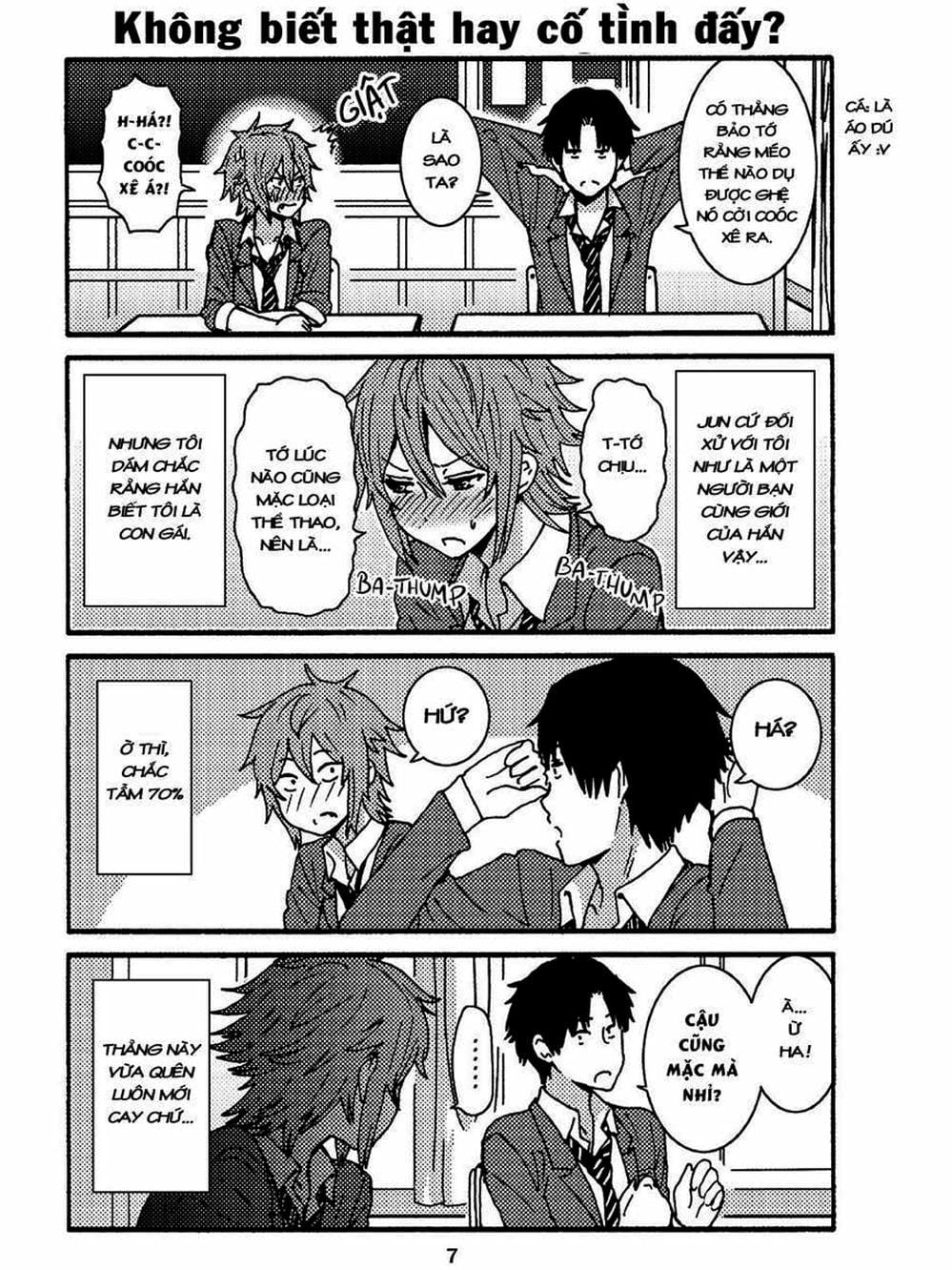 Truyện Tranh Tomo-Chan Là Một Cô Gái! trang 3