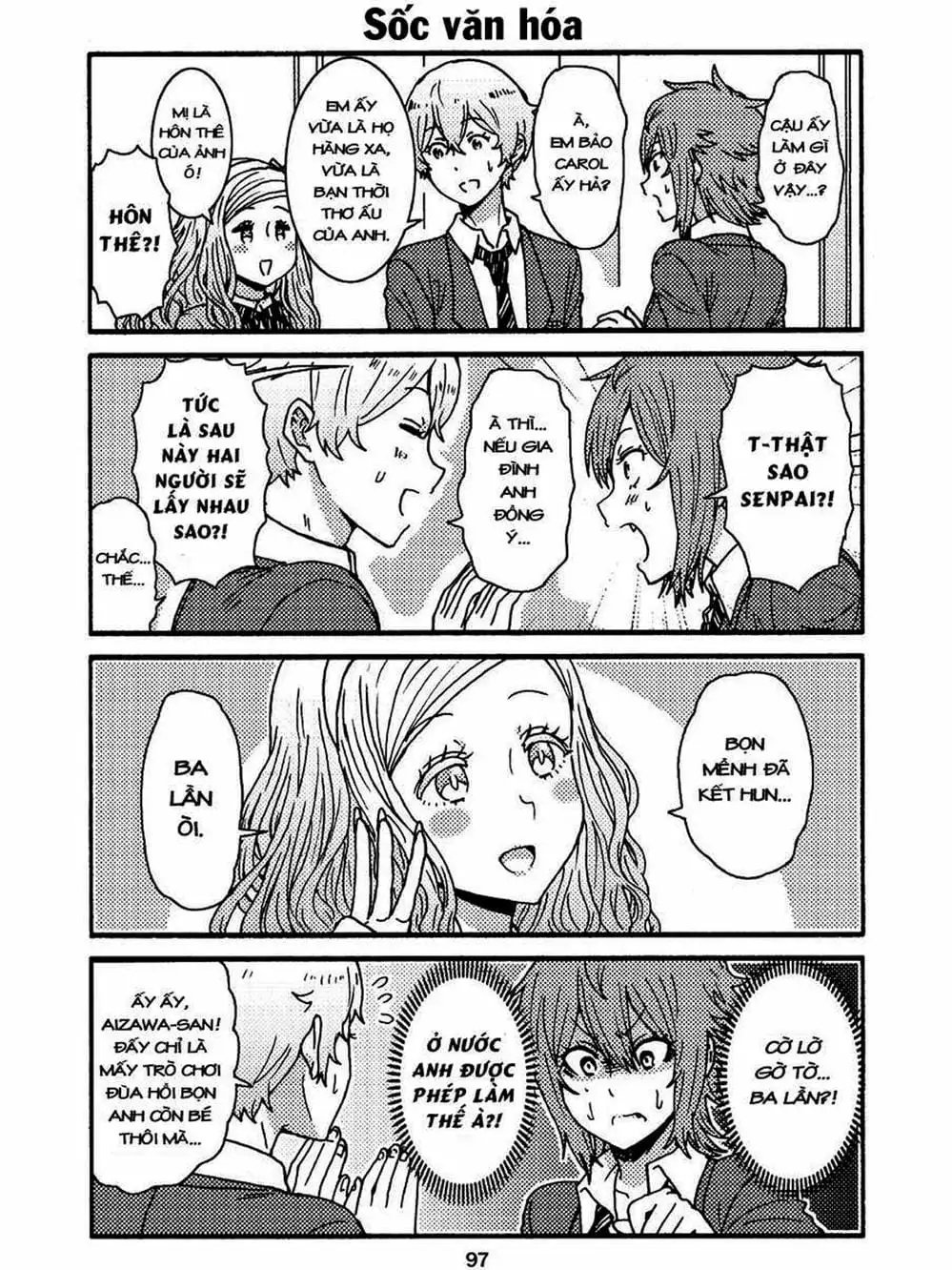 Truyện Tranh Tomo-Chan Là Một Cô Gái! trang 3