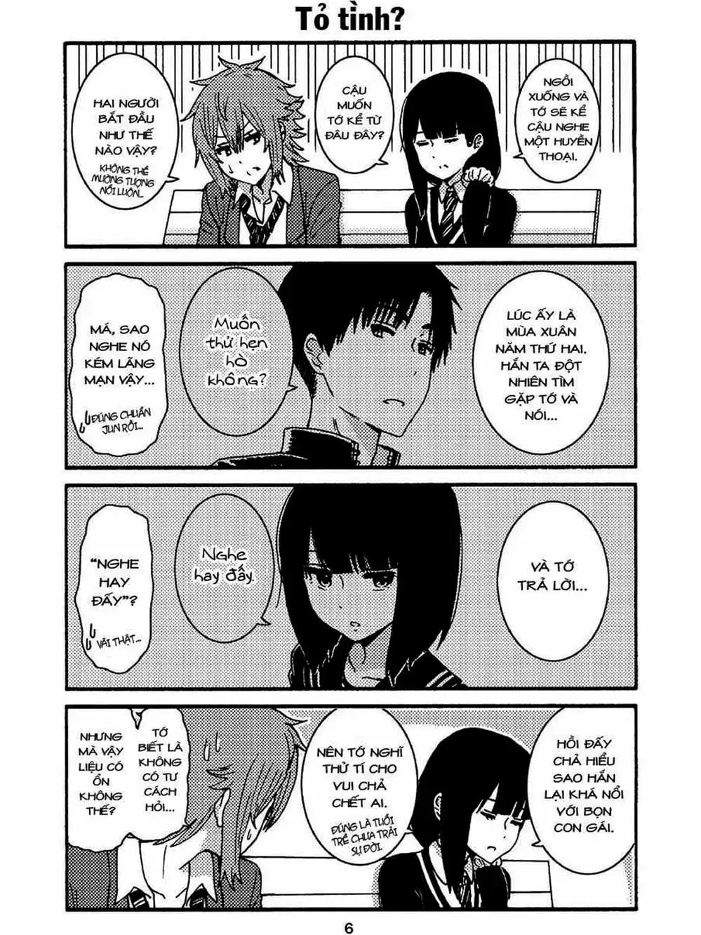 Truyện Tranh Tomo-Chan Là Một Cô Gái! trang 3