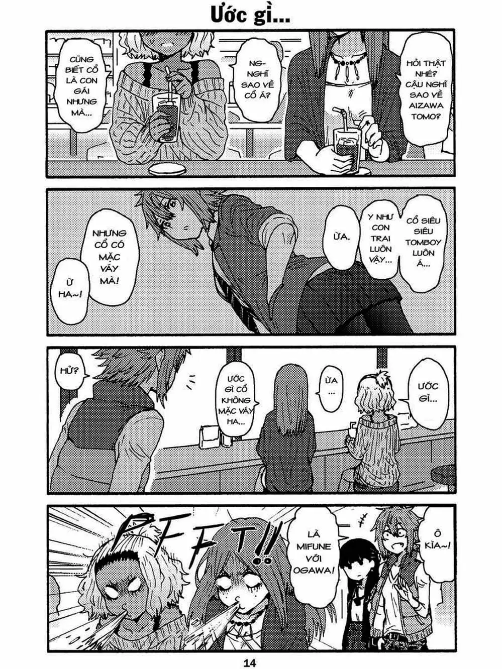 Truyện Tranh Tomo-Chan Là Một Cô Gái! trang 3