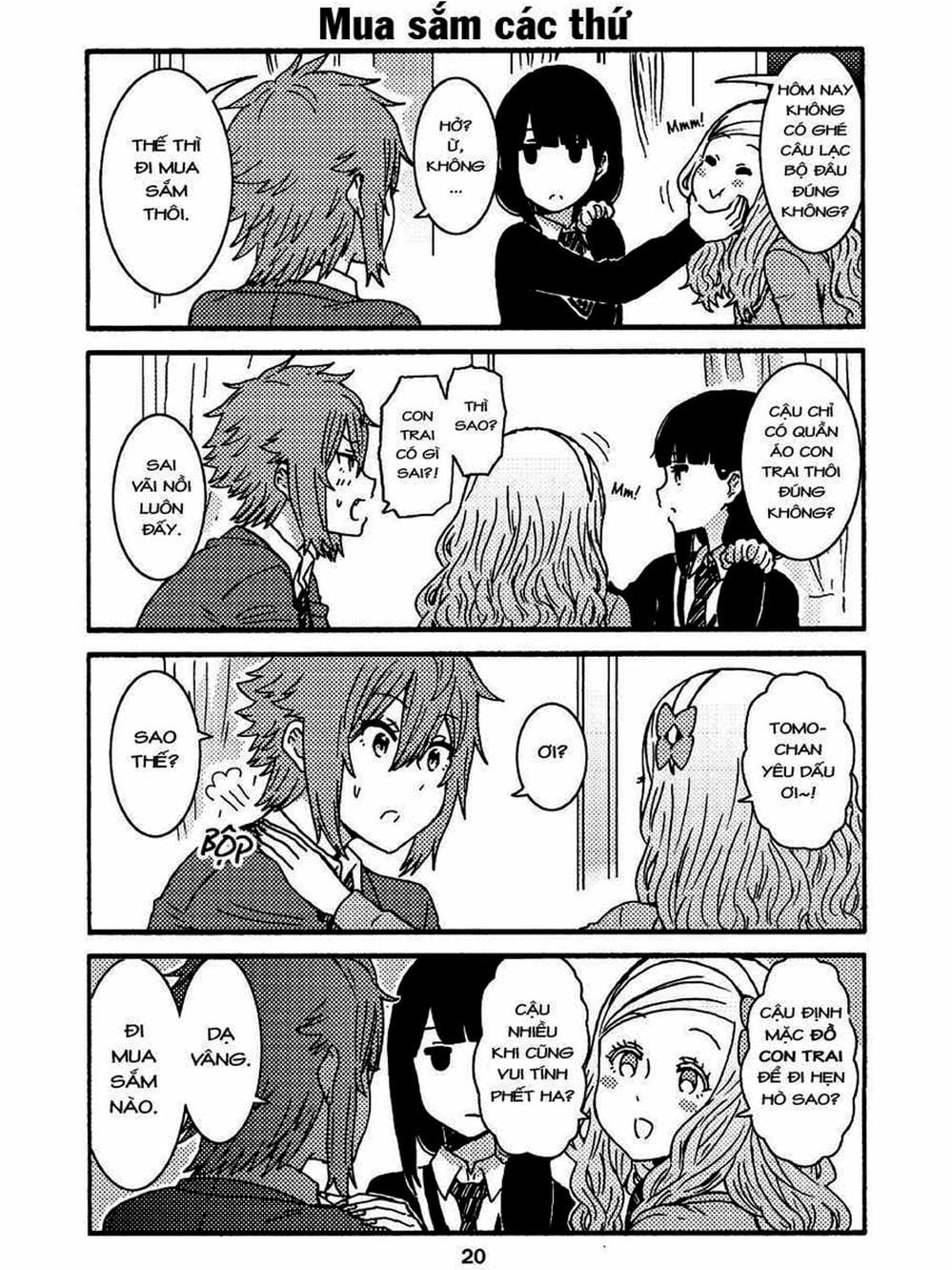 Truyện Tranh Tomo-Chan Là Một Cô Gái! trang 3