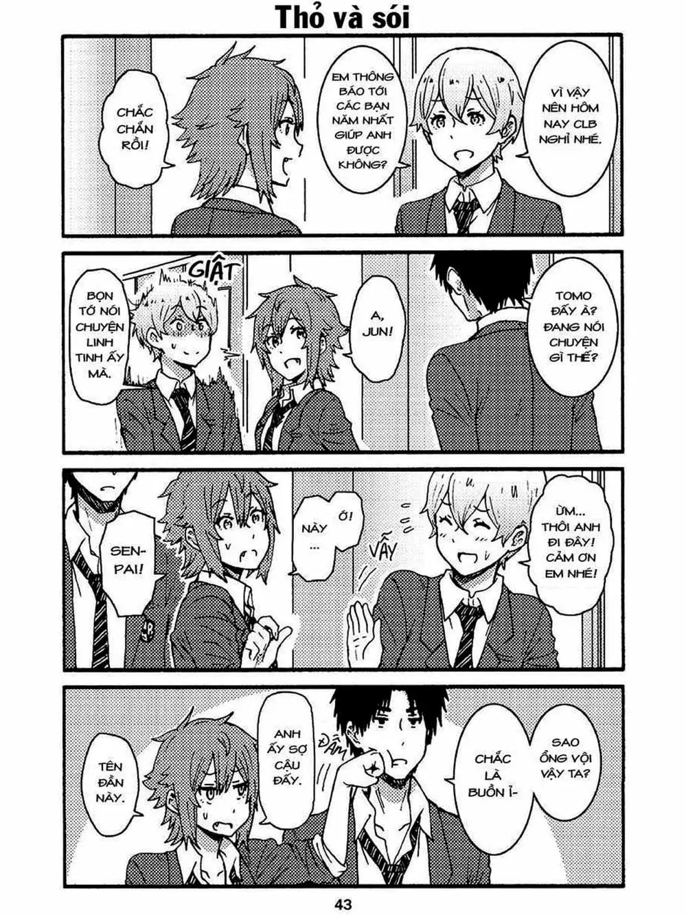 Truyện Tranh Tomo-Chan Là Một Cô Gái! trang 3