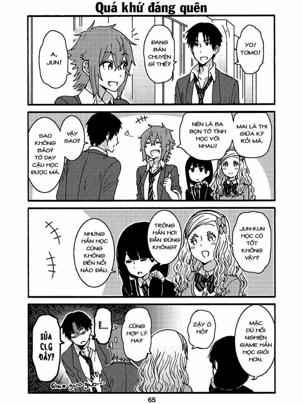 Truyện Tranh Tomo-Chan Là Một Cô Gái! trang 3