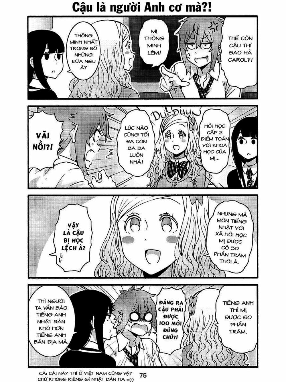 Truyện Tranh Tomo-Chan Là Một Cô Gái! trang 3