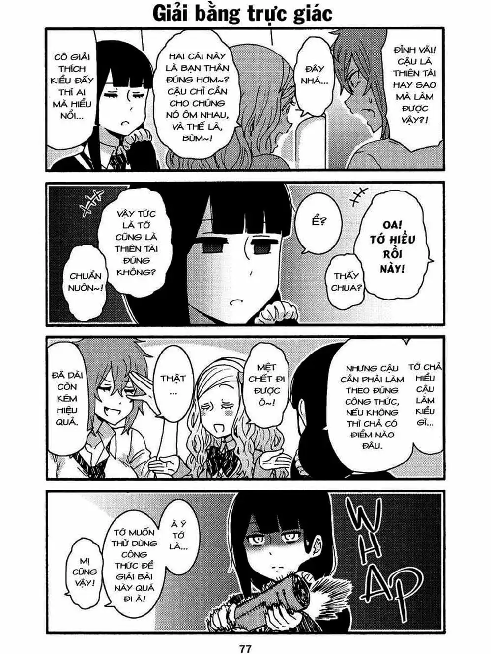 Truyện Tranh Tomo-Chan Là Một Cô Gái! trang 3