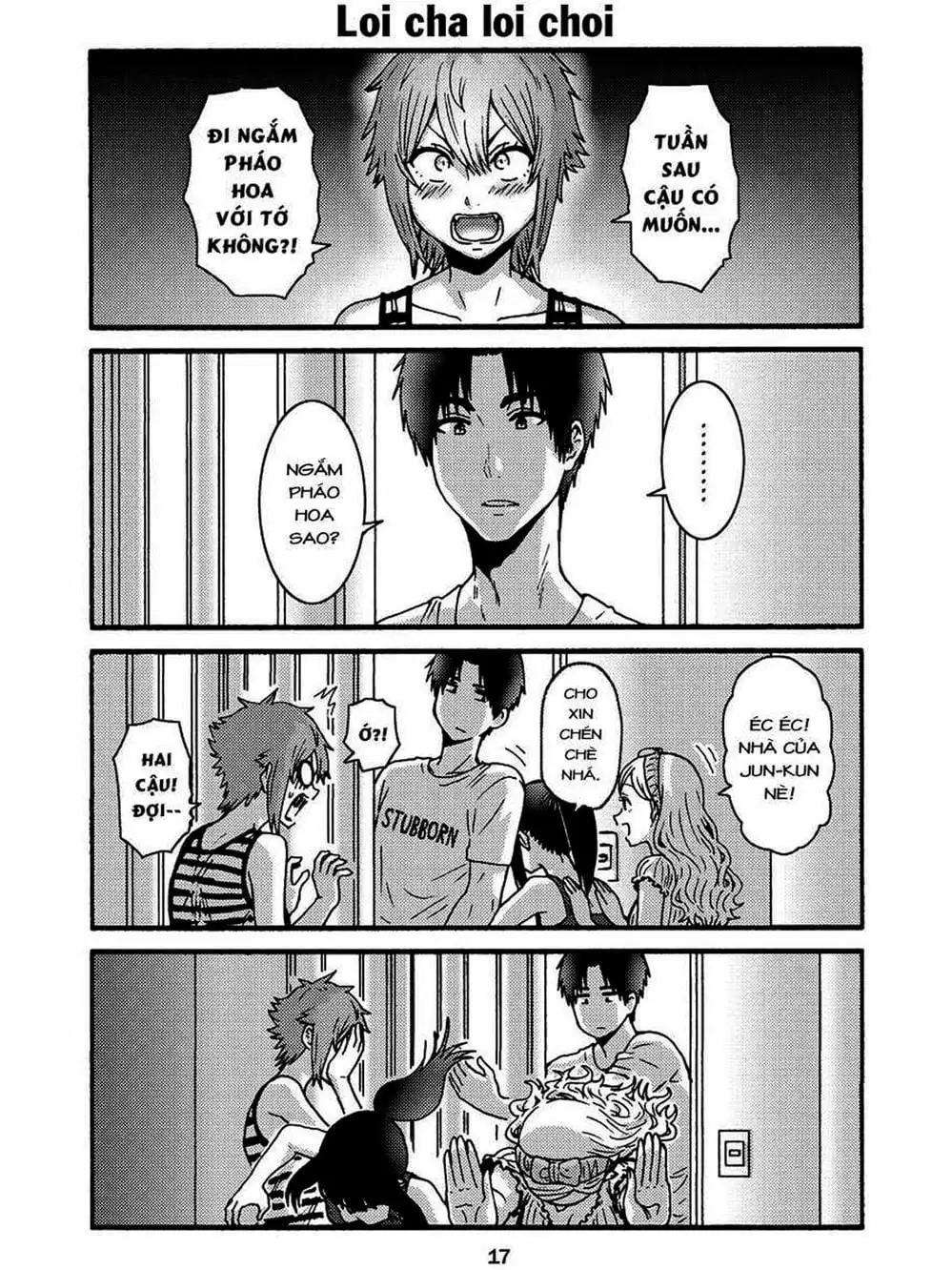 Truyện Tranh Tomo-Chan Là Một Cô Gái! trang 3