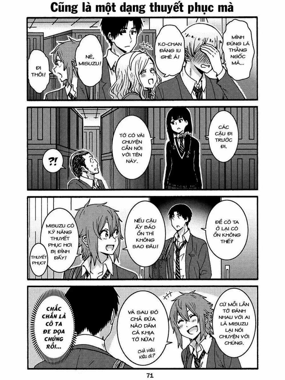 Truyện Tranh Tomo-Chan Là Một Cô Gái! trang 3