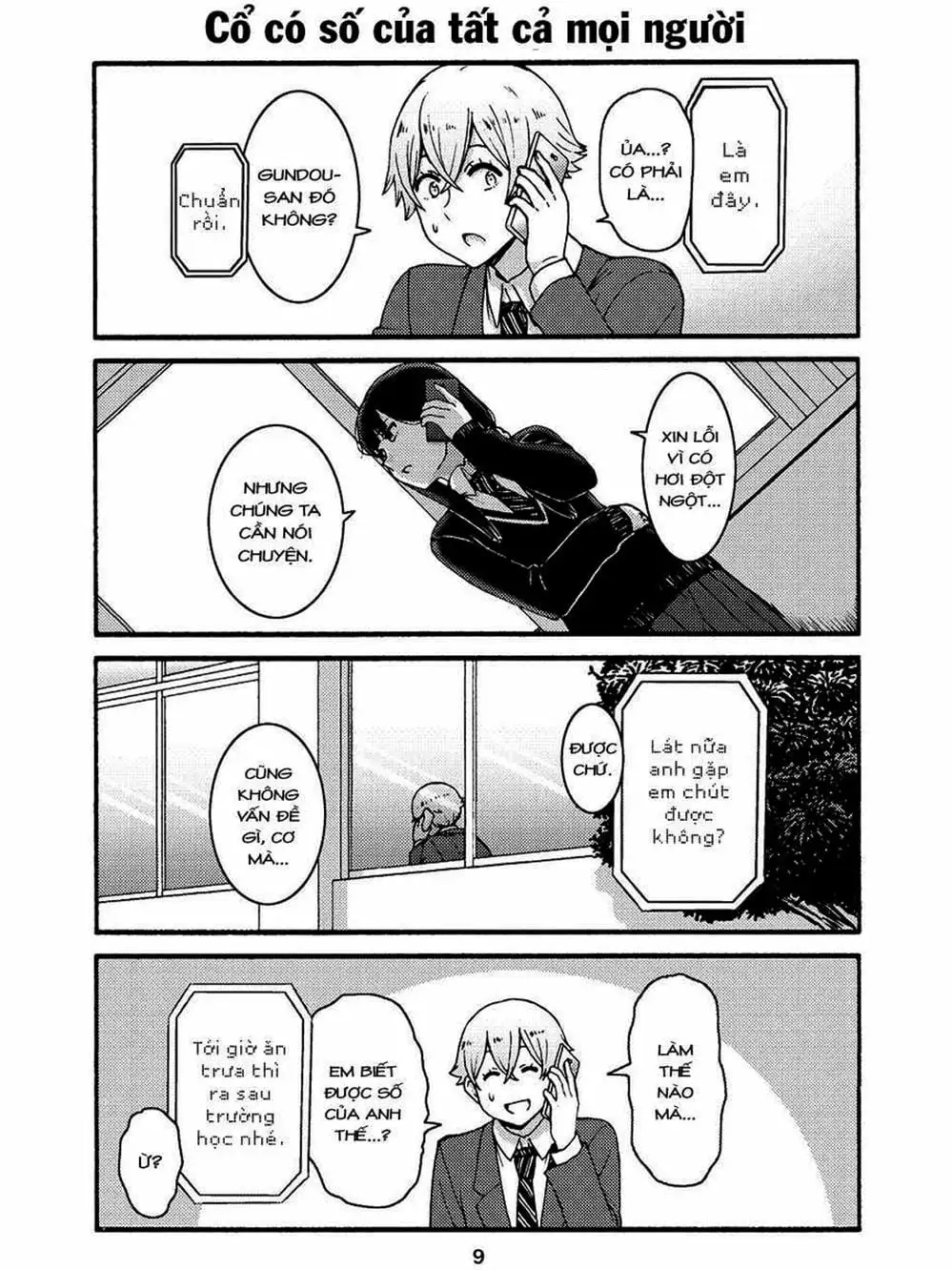 Truyện Tranh Tomo-Chan Là Một Cô Gái! trang 3