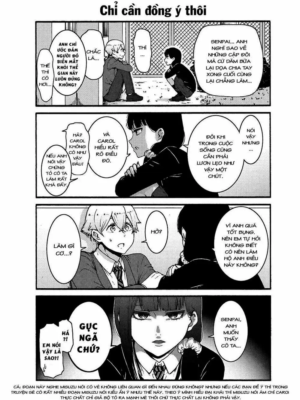 Truyện Tranh Tomo-Chan Là Một Cô Gái! trang 3