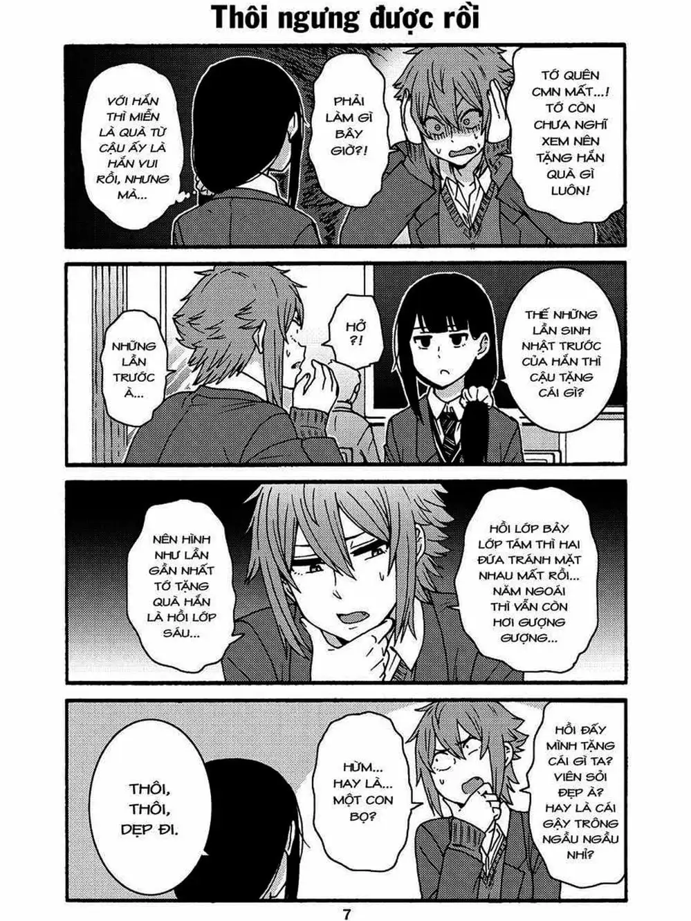 Truyện Tranh Tomo-Chan Là Một Cô Gái! trang 3
