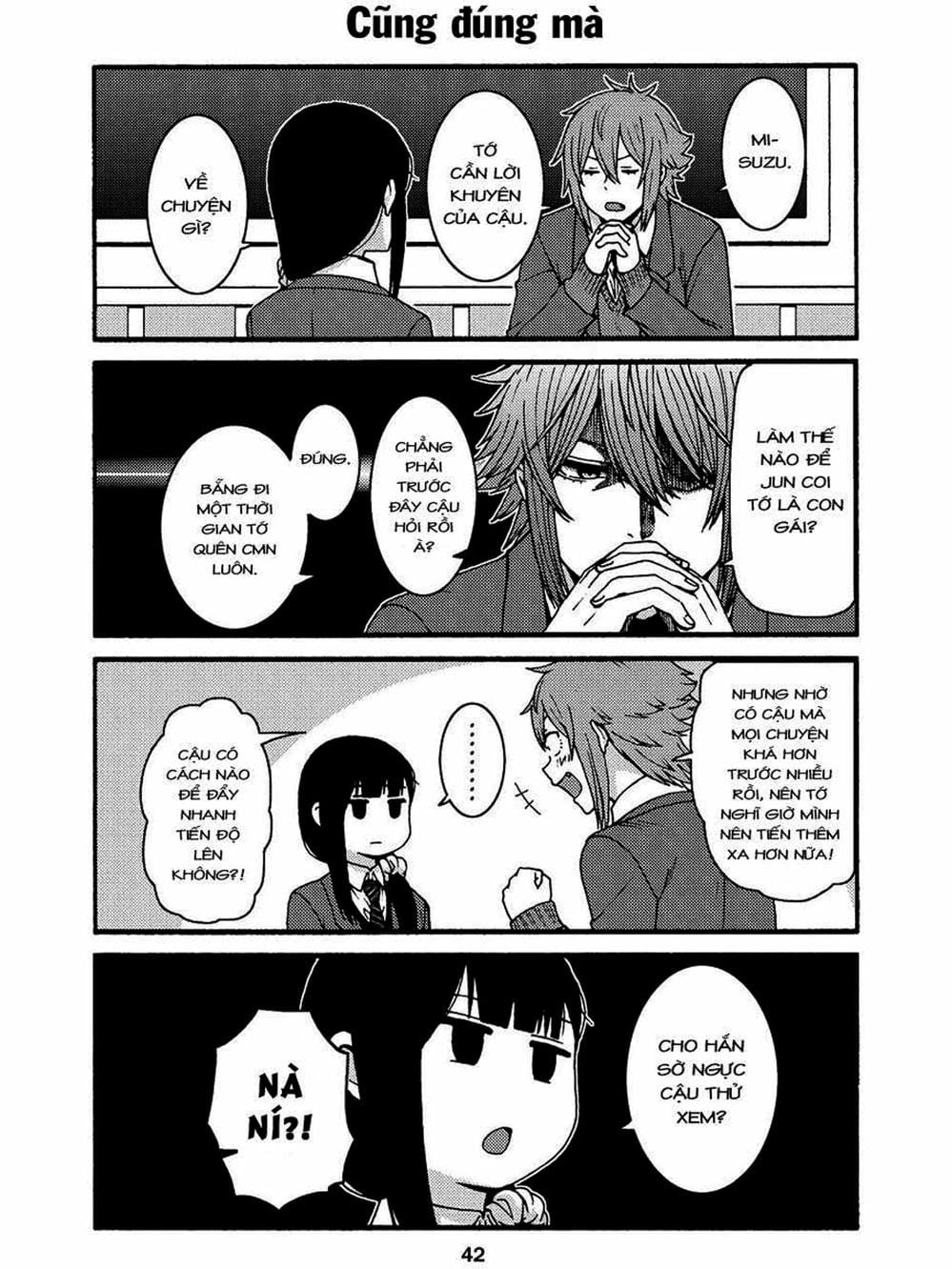 Truyện Tranh Tomo-Chan Là Một Cô Gái! trang 3