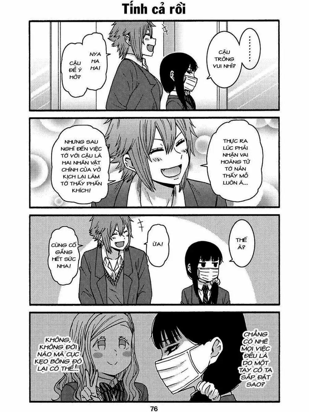 Truyện Tranh Tomo-Chan Là Một Cô Gái! trang 3