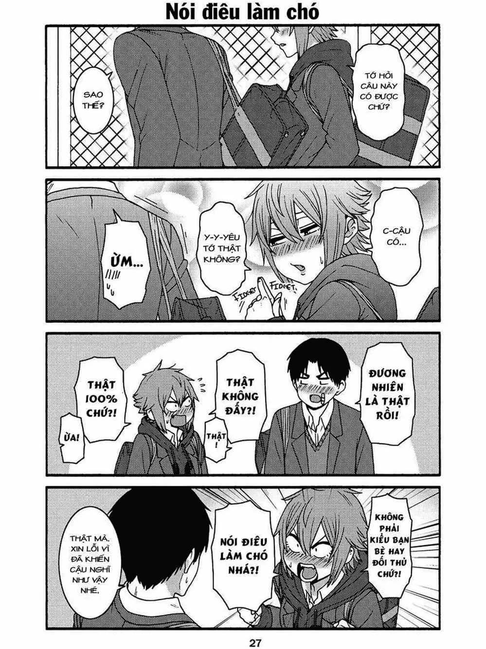 Truyện Tranh Tomo-Chan Là Một Cô Gái! trang 3