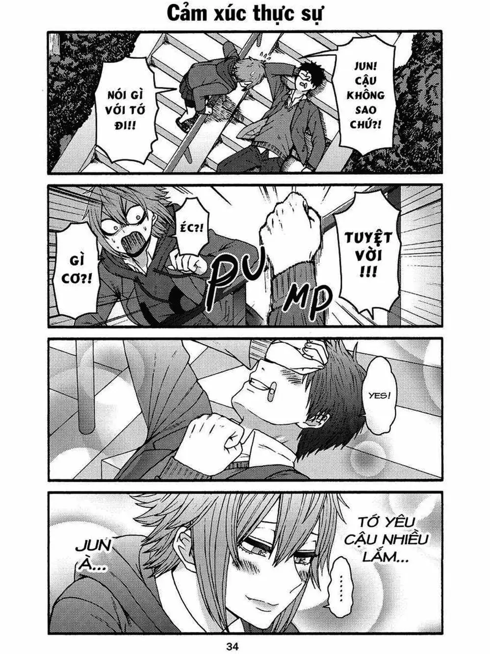 Truyện Tranh Tomo-Chan Là Một Cô Gái! trang 3