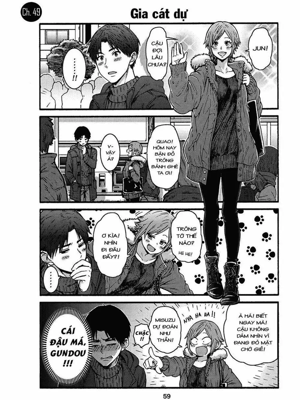 Truyện Tranh Tomo-Chan Là Một Cô Gái! trang 3