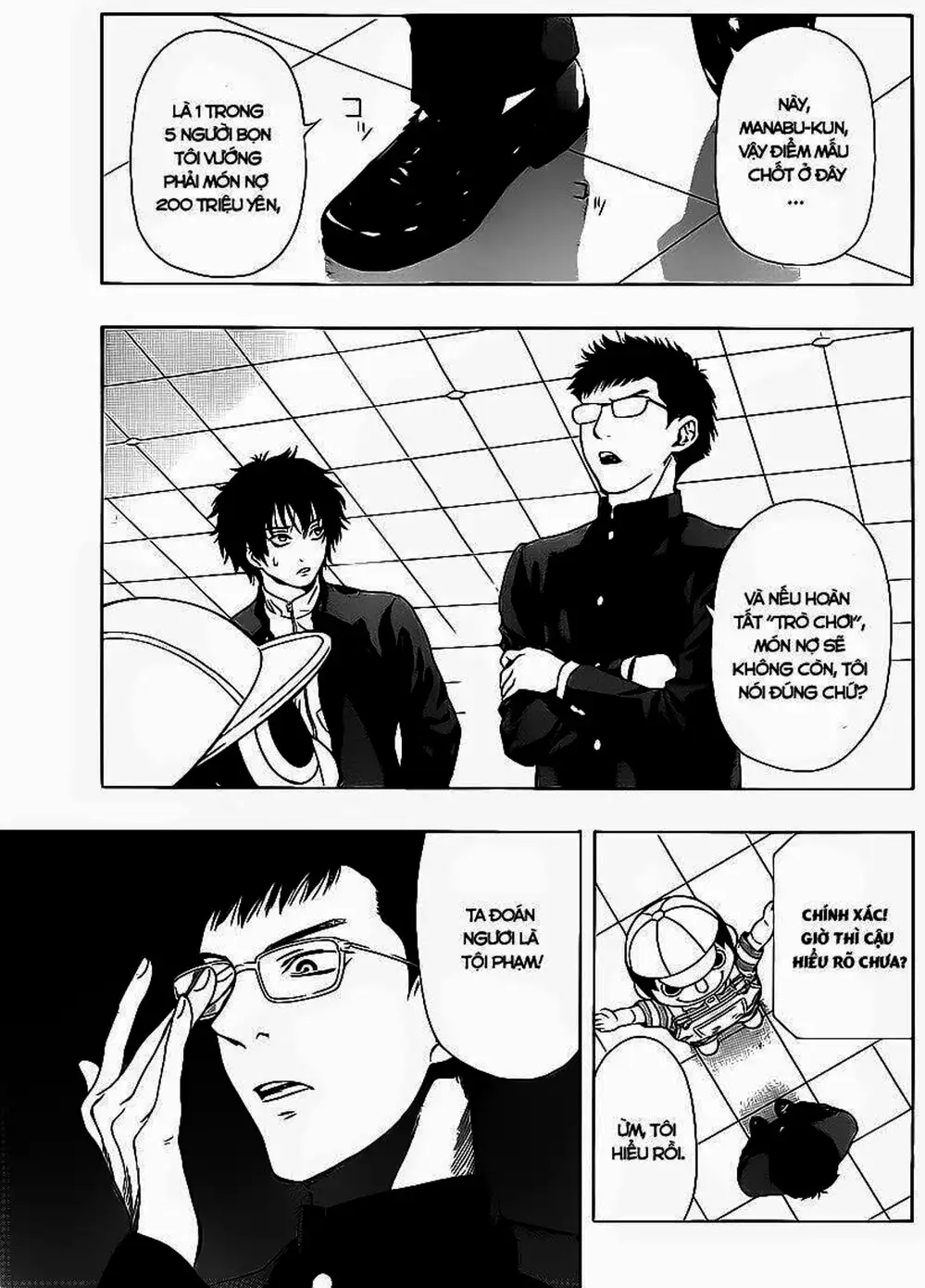 Truyện Tranh Trò Chơi Tình Bạn - Tomodachi Game trang 2