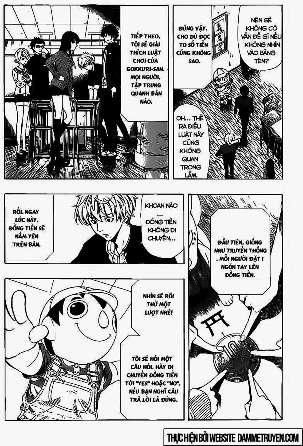 Truyện Tranh Trò Chơi Tình Bạn - Tomodachi Game trang 2