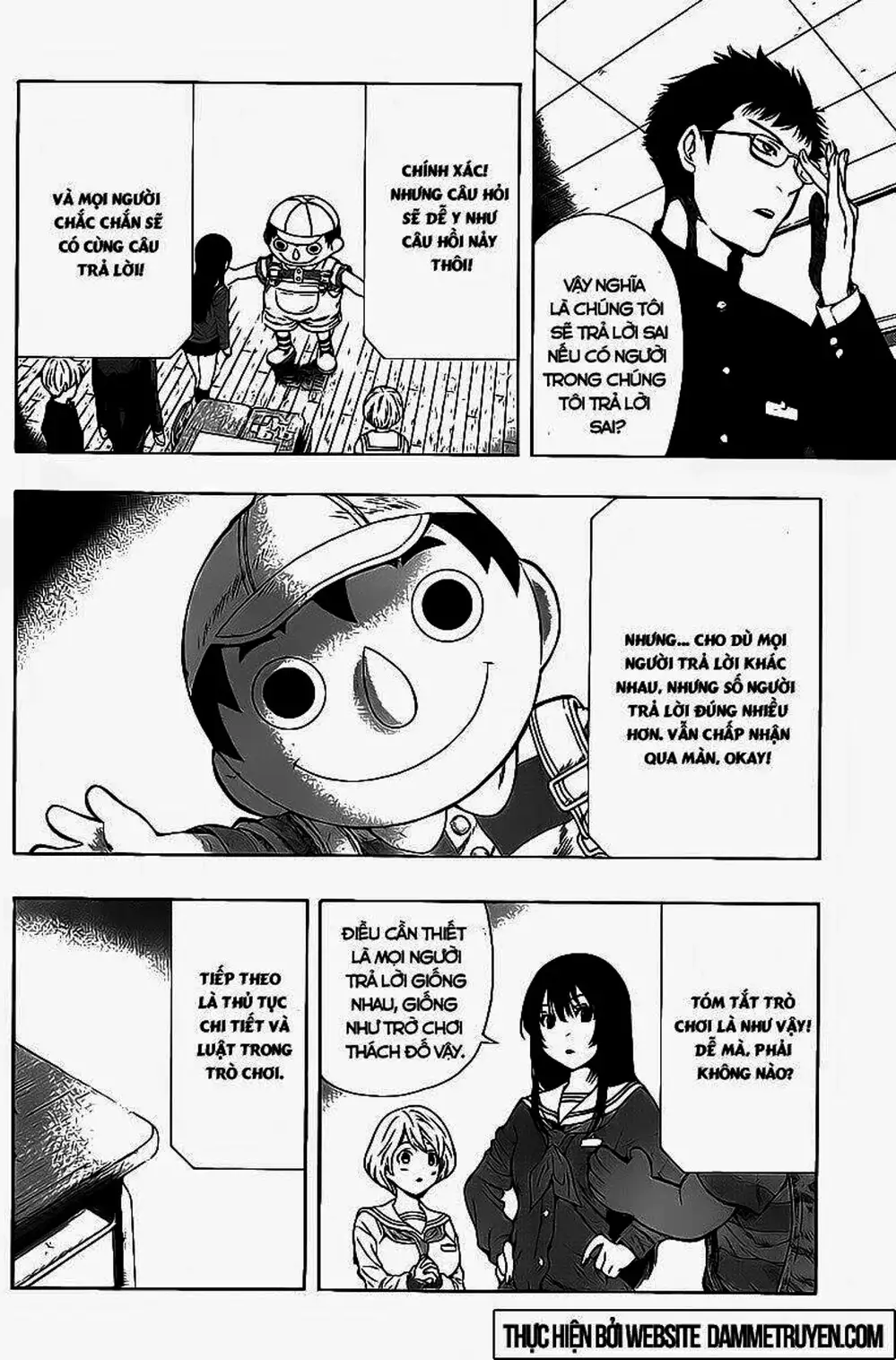 Truyện Tranh Trò Chơi Tình Bạn - Tomodachi Game trang 2