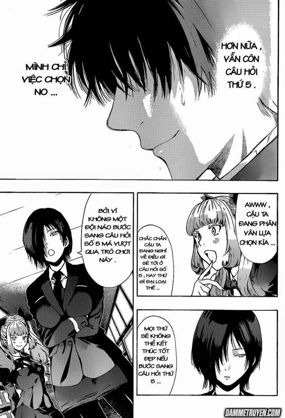 Truyện Tranh Trò Chơi Tình Bạn - Tomodachi Game trang 2