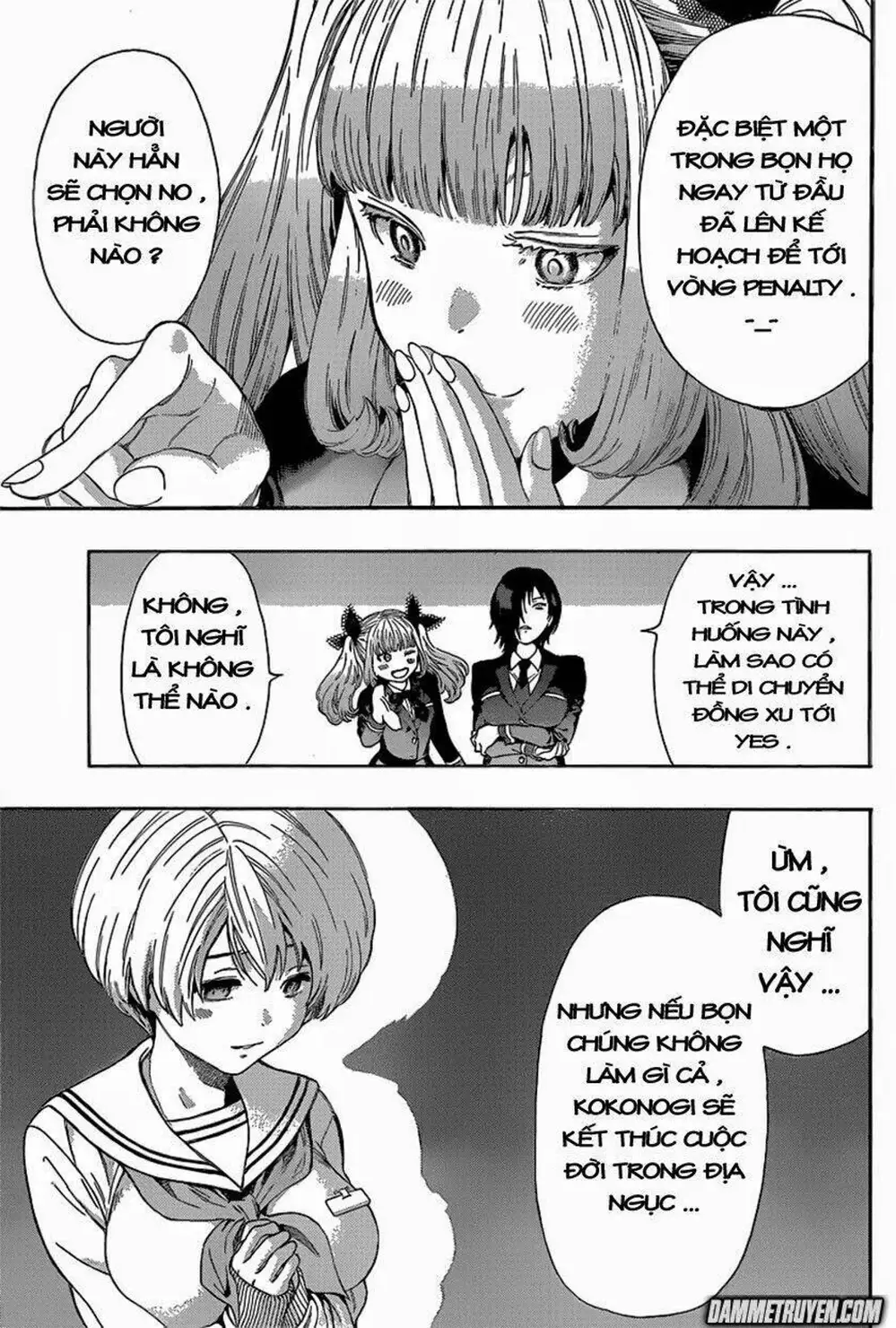 Truyện Tranh Trò Chơi Tình Bạn - Tomodachi Game trang 2