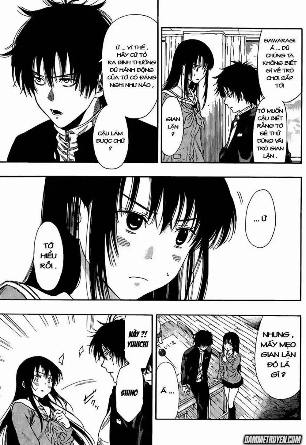 Truyện Tranh Trò Chơi Tình Bạn - Tomodachi Game trang 2