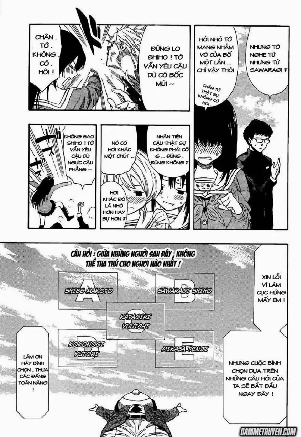 Truyện Tranh Trò Chơi Tình Bạn - Tomodachi Game trang 2