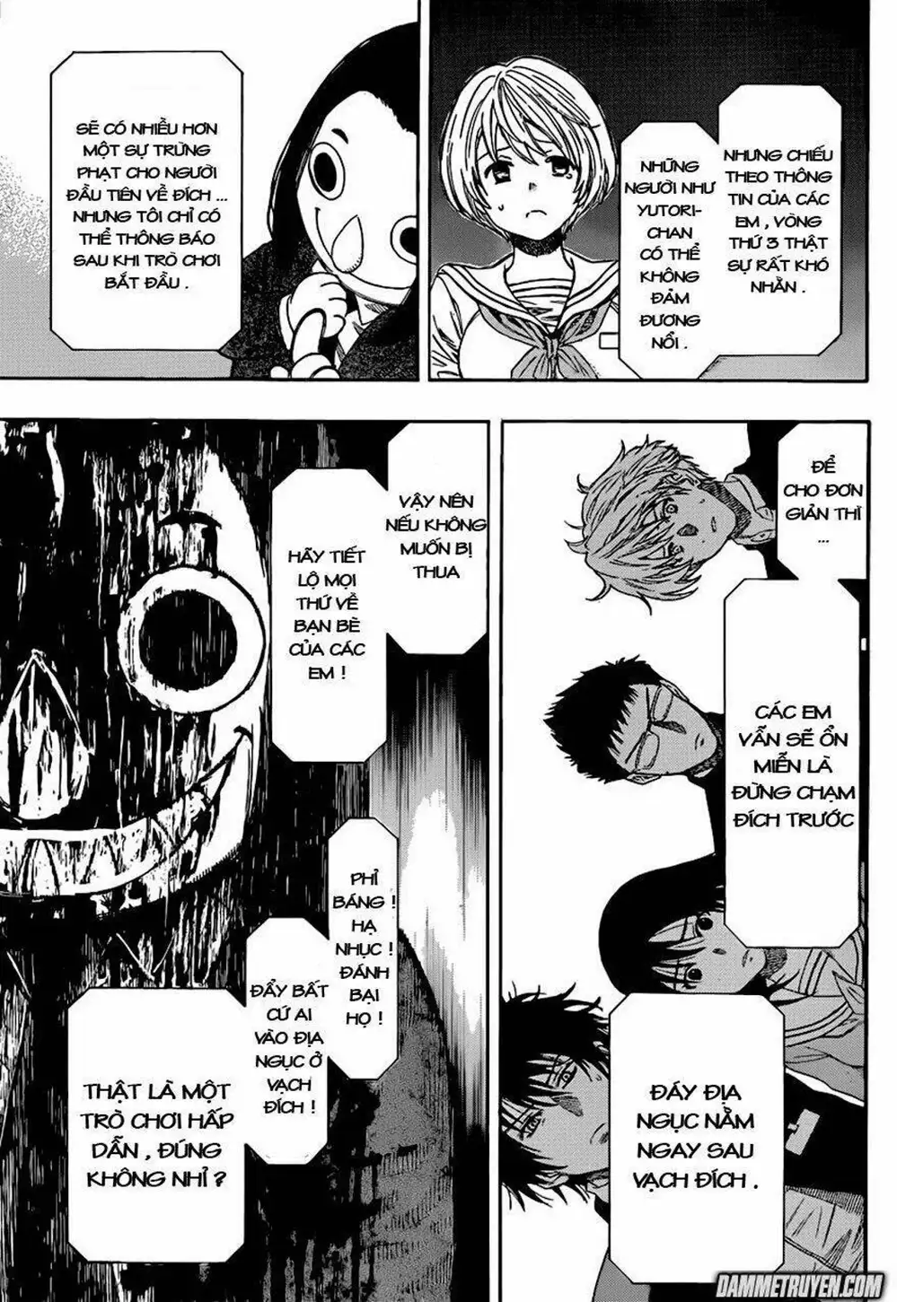 Truyện Tranh Trò Chơi Tình Bạn - Tomodachi Game trang 2