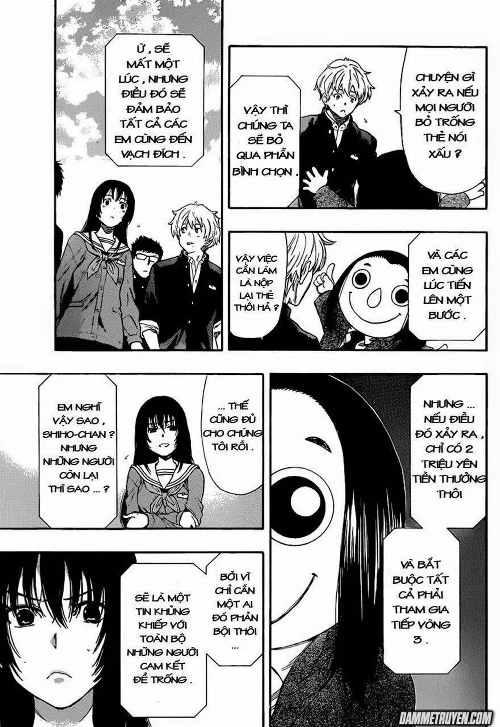 Truyện Tranh Trò Chơi Tình Bạn - Tomodachi Game trang 2