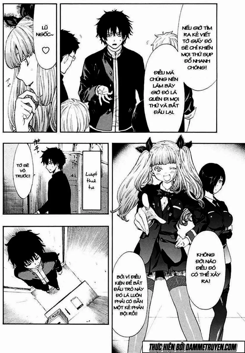 Truyện Tranh Trò Chơi Tình Bạn - Tomodachi Game trang 2