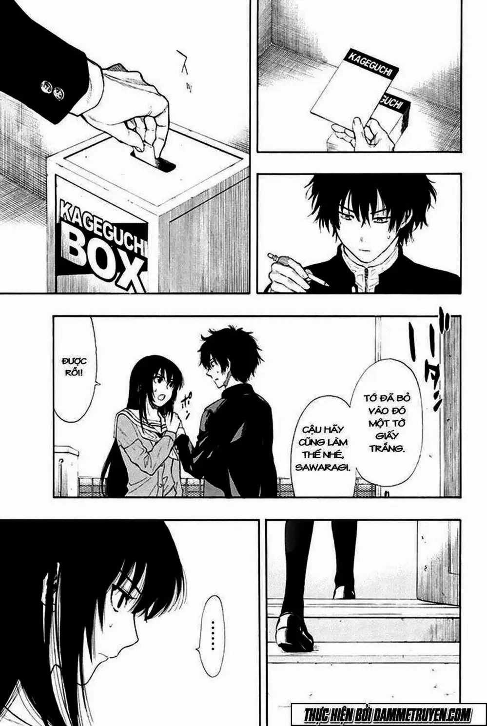 Truyện Tranh Trò Chơi Tình Bạn - Tomodachi Game trang 2