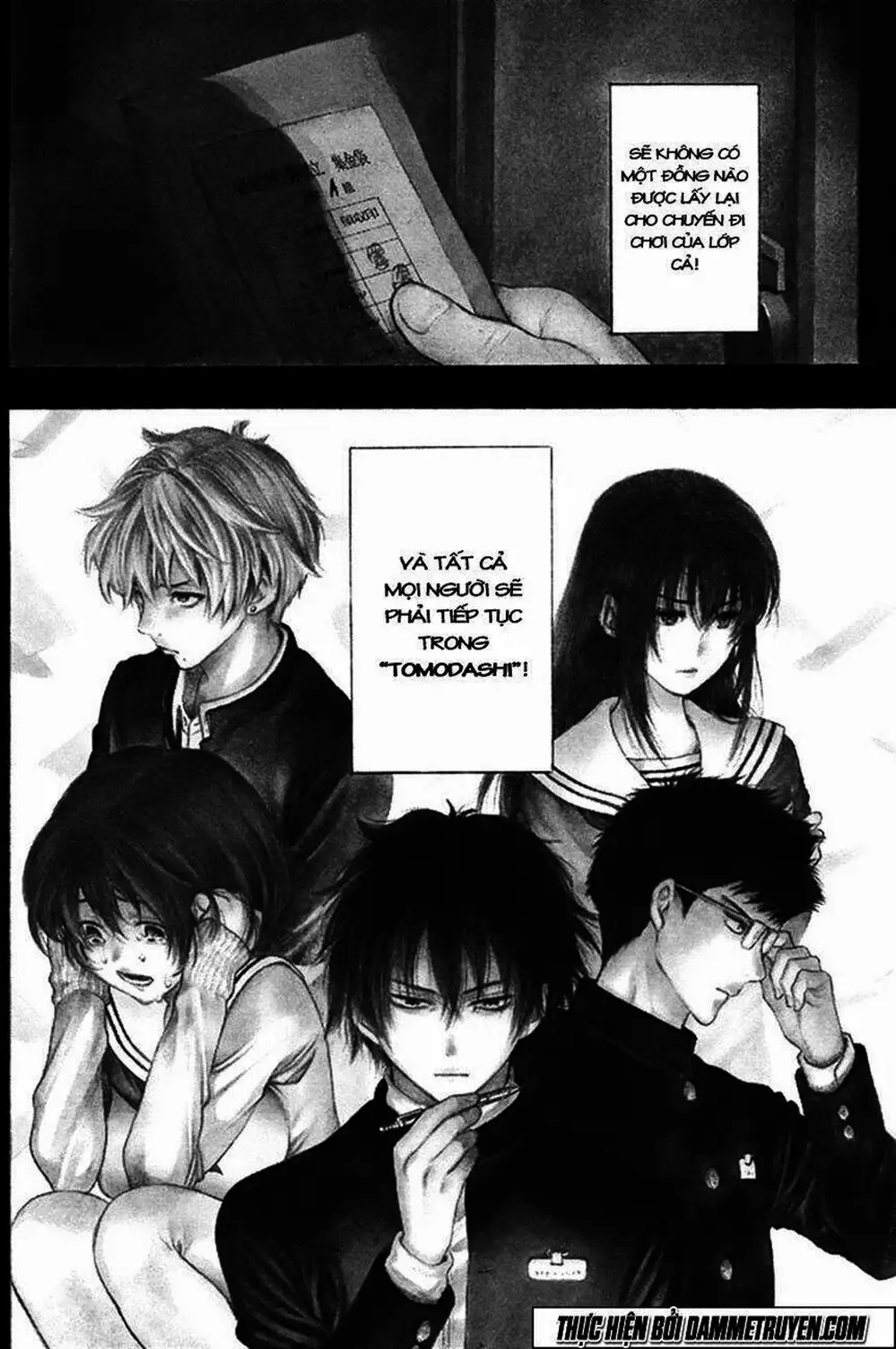 Truyện Tranh Trò Chơi Tình Bạn - Tomodachi Game trang 2