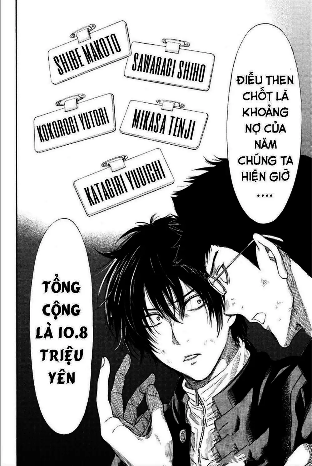 Truyện Tranh Trò Chơi Tình Bạn - Tomodachi Game trang 2