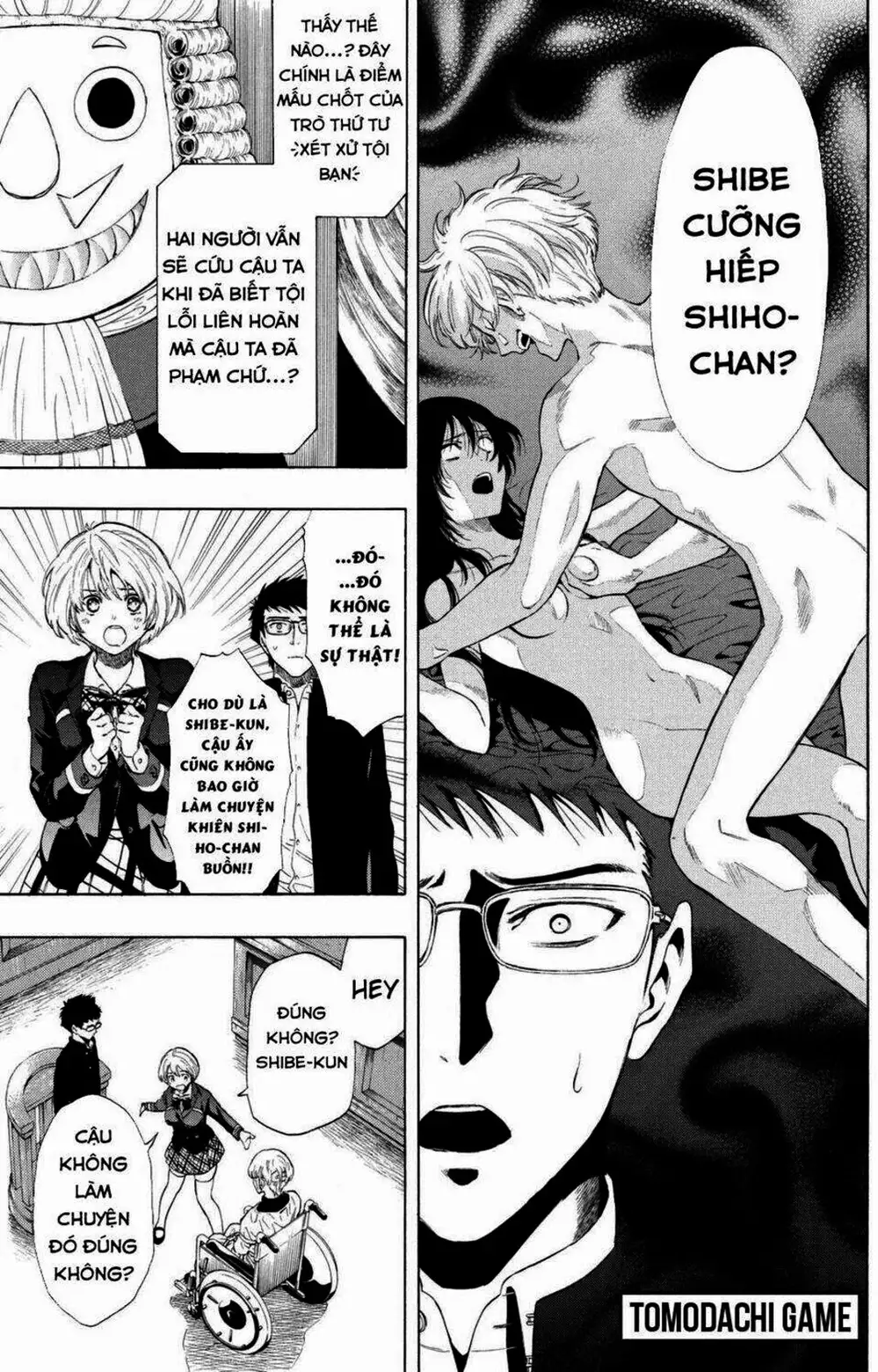 Truyện Tranh Trò Chơi Tình Bạn - Tomodachi Game trang 2