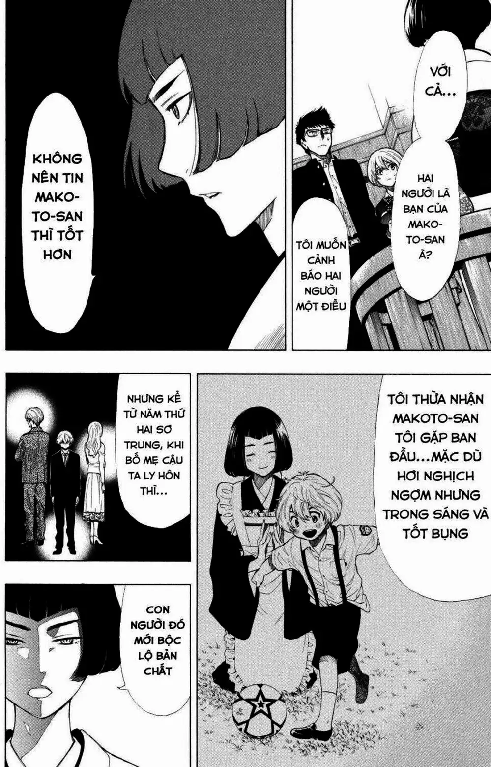 Truyện Tranh Trò Chơi Tình Bạn - Tomodachi Game trang 2