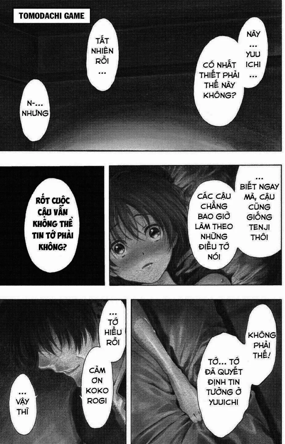 Truyện Tranh Trò Chơi Tình Bạn - Tomodachi Game trang 2