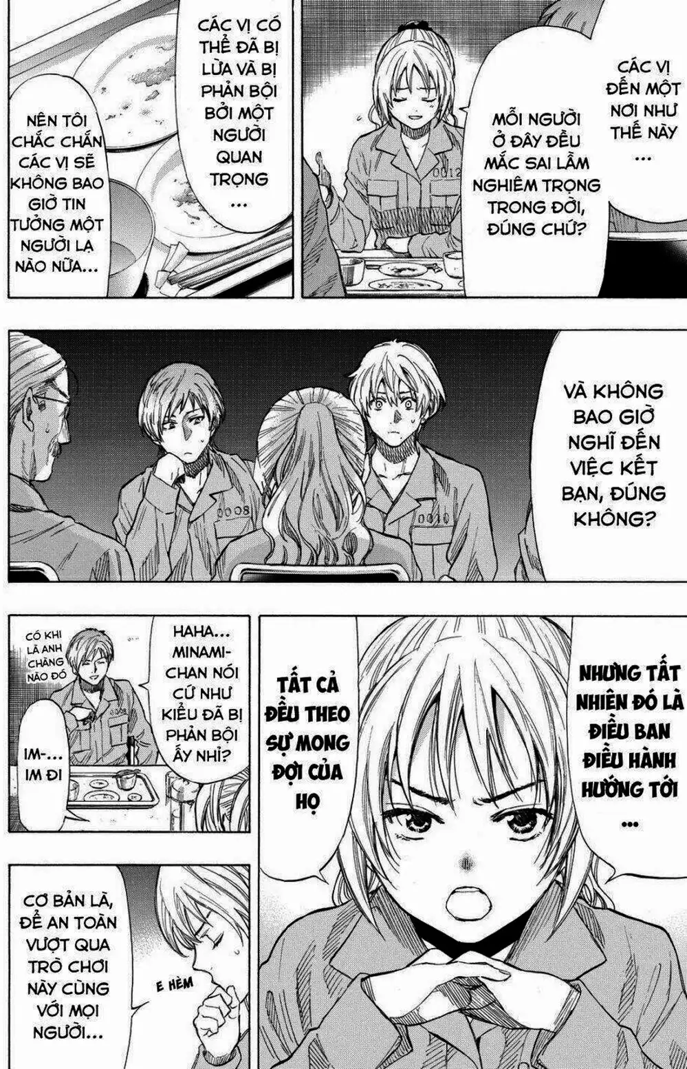 Truyện Tranh Trò Chơi Tình Bạn - Tomodachi Game trang 2