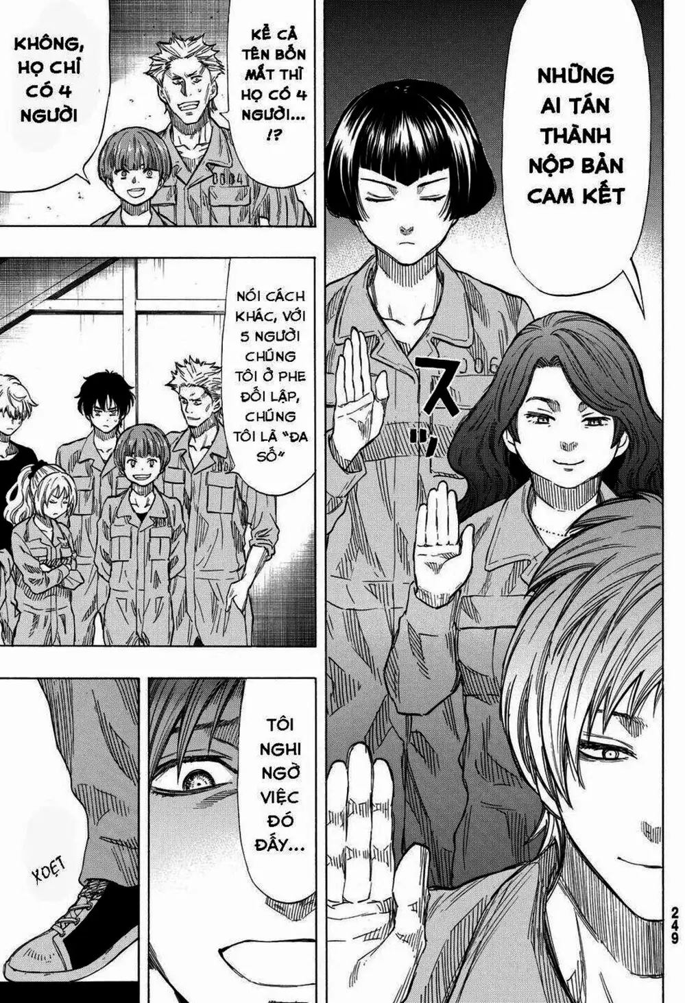 Truyện Tranh Trò Chơi Tình Bạn - Tomodachi Game trang 2