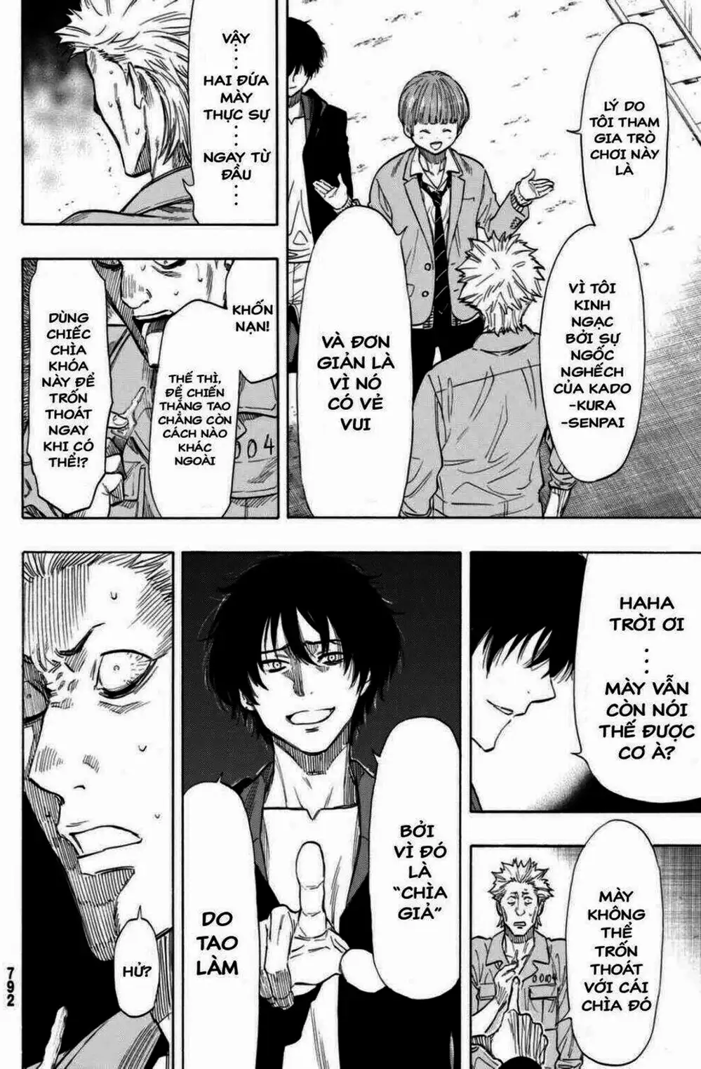 Truyện Tranh Trò Chơi Tình Bạn - Tomodachi Game trang 2