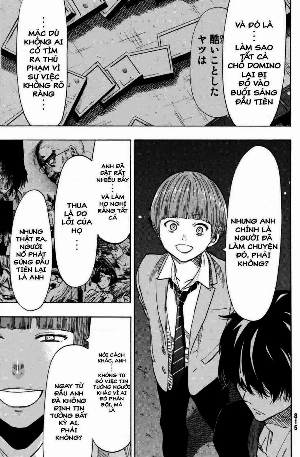 Truyện Tranh Trò Chơi Tình Bạn - Tomodachi Game trang 2