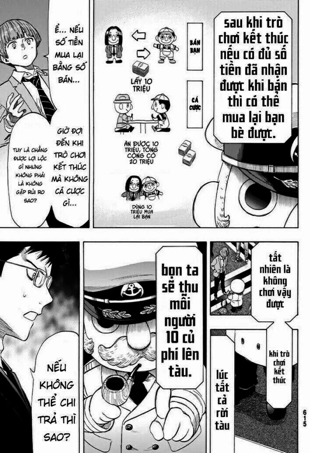 Truyện Tranh Trò Chơi Tình Bạn - Tomodachi Game trang 2