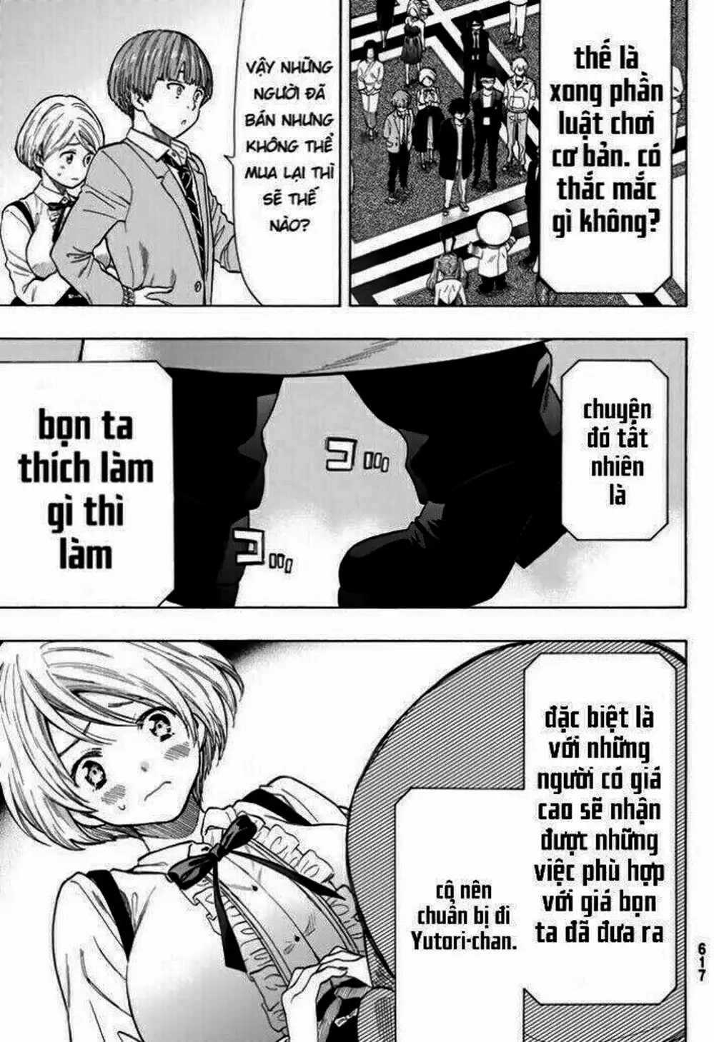 Truyện Tranh Trò Chơi Tình Bạn - Tomodachi Game trang 2