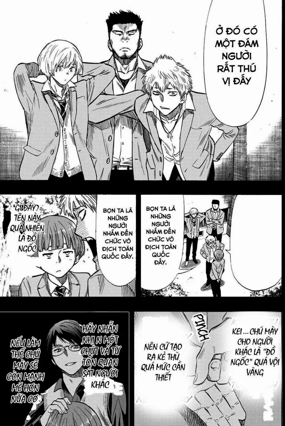 Truyện Tranh Trò Chơi Tình Bạn - Tomodachi Game trang 2