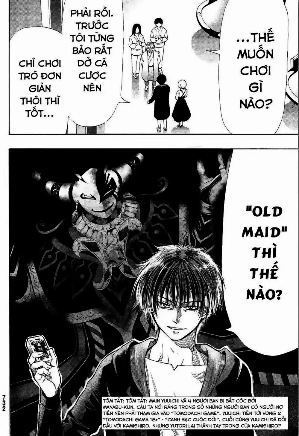 Truyện Tranh Trò Chơi Tình Bạn - Tomodachi Game trang 2