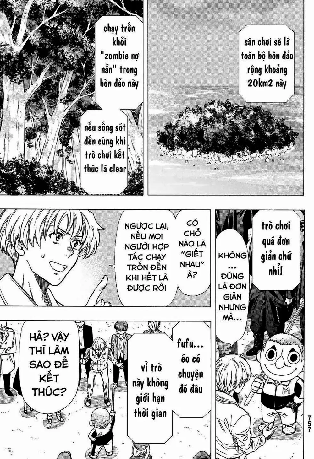 Truyện Tranh Trò Chơi Tình Bạn - Tomodachi Game trang 2