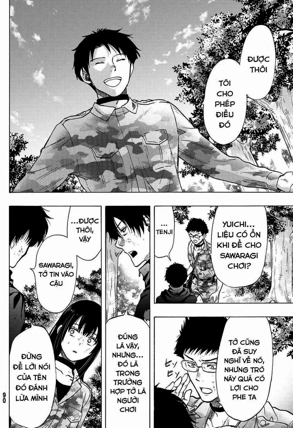 Truyện Tranh Trò Chơi Tình Bạn - Tomodachi Game trang 2