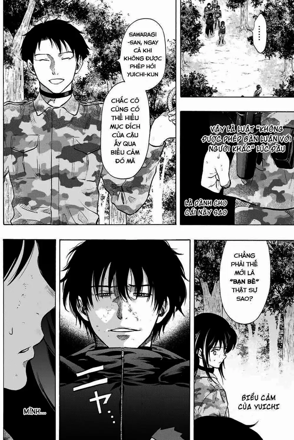 Truyện Tranh Trò Chơi Tình Bạn - Tomodachi Game trang 2